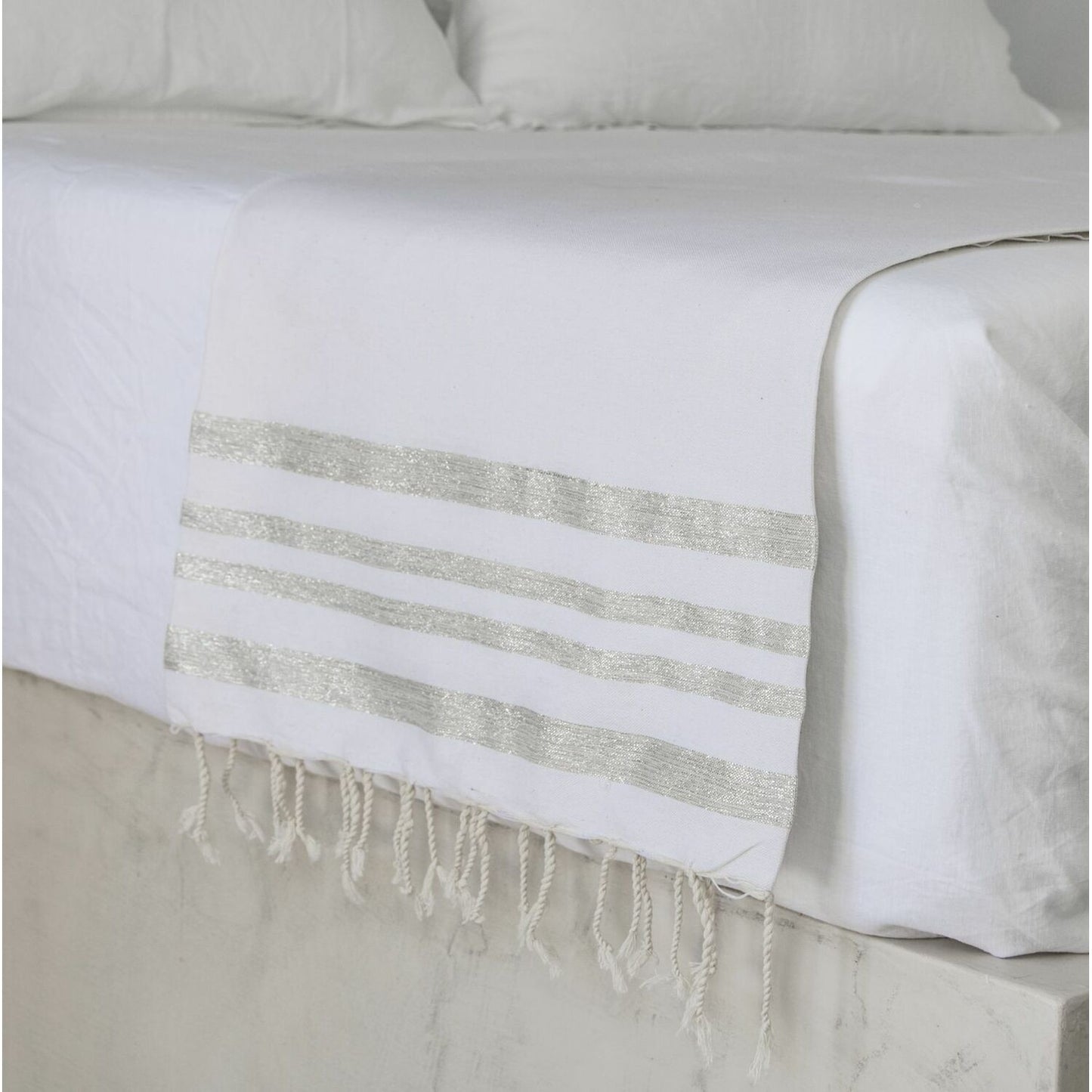 Tablecloth in cotton HAMPTONS 170x170