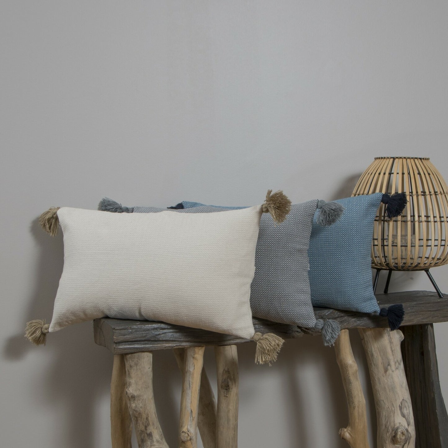 Housse de coussin coton 50x30 STOCKHOLM