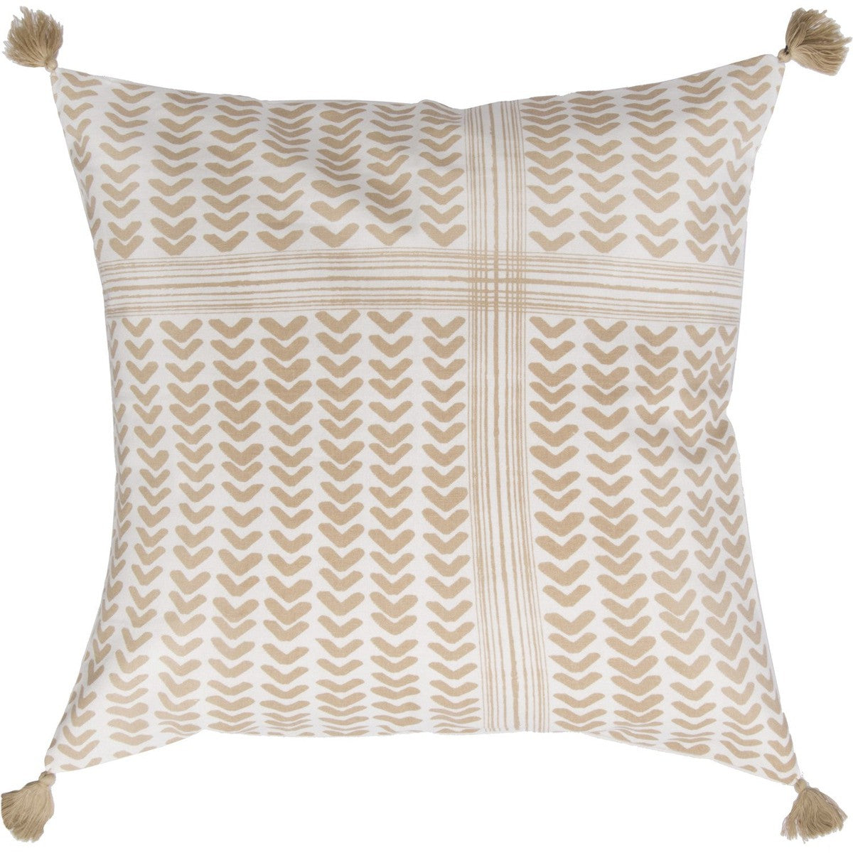 Housse de coussin coton ZANZIBAR 50x50 - febronie.com