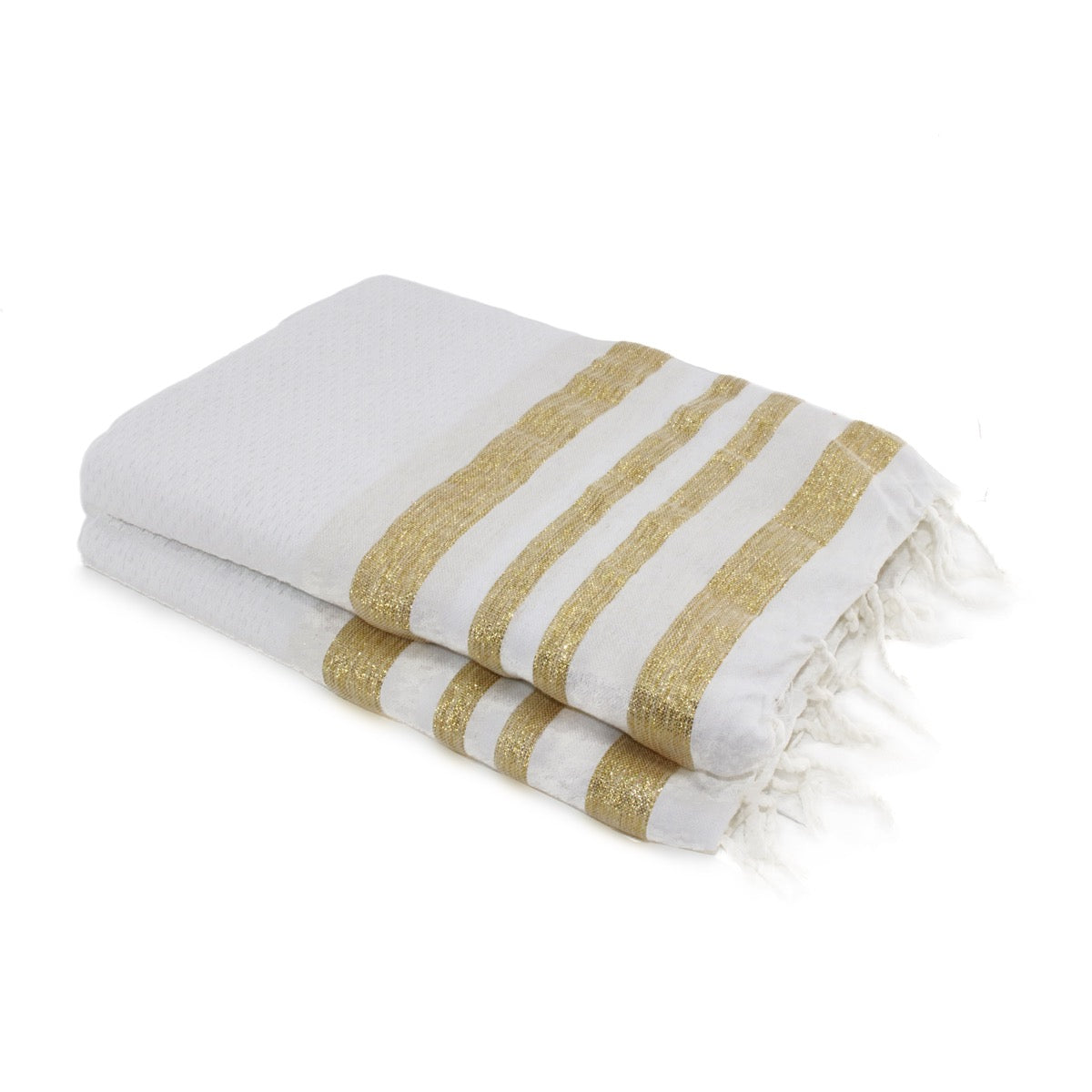 Fouta XXL nid d'abeille coton HAMPTONS 200x200 - febronie.com