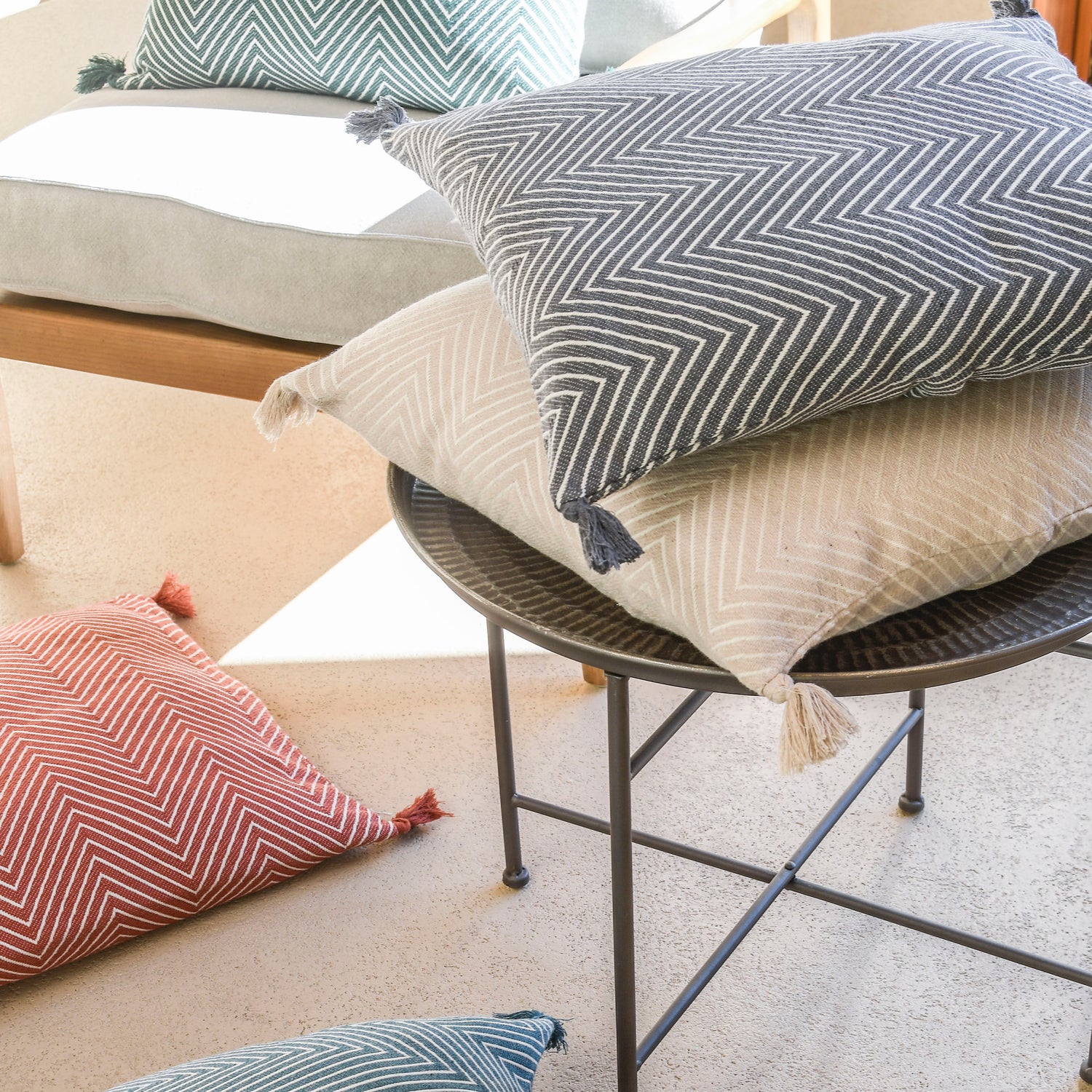 Housses de coussin Collection de linge de maison FEBRONIE