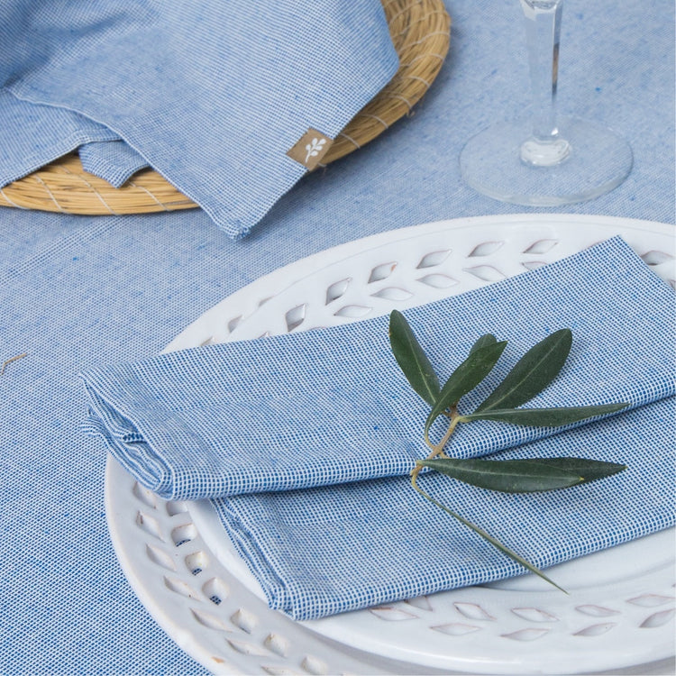 Parure de table en coton - nappe et serviettes assorties | Febronie