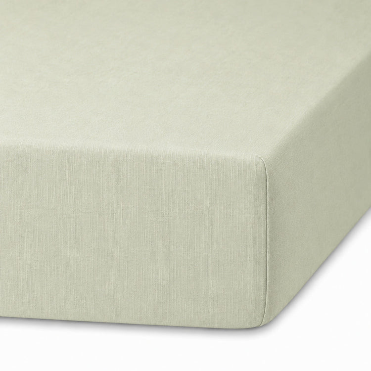 Drap housse bonnet 40 cm pour matelas épais – coin élastique profond en lin lavé