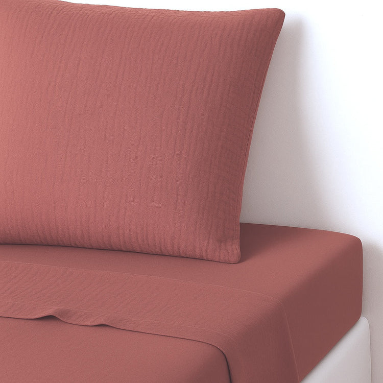 Drap plat en gaze de coton léger et respirant certifié OEKO-TEX® | Febronie