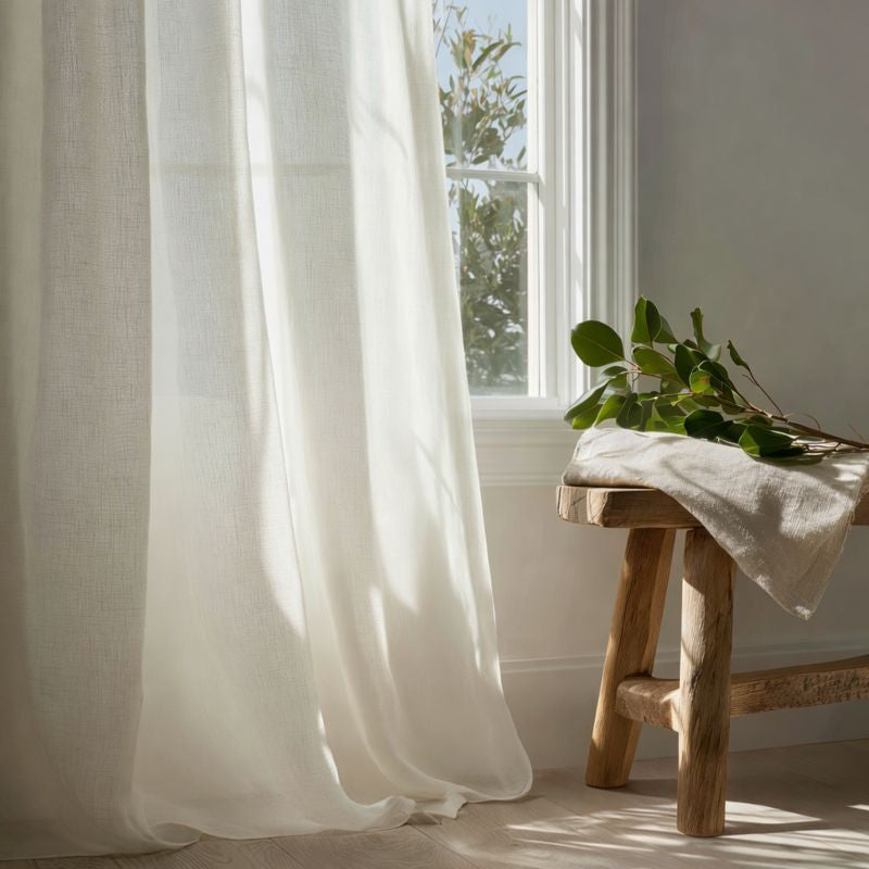 Rideaux & Voilages à passant Collection de linge de maison FEBRONIE