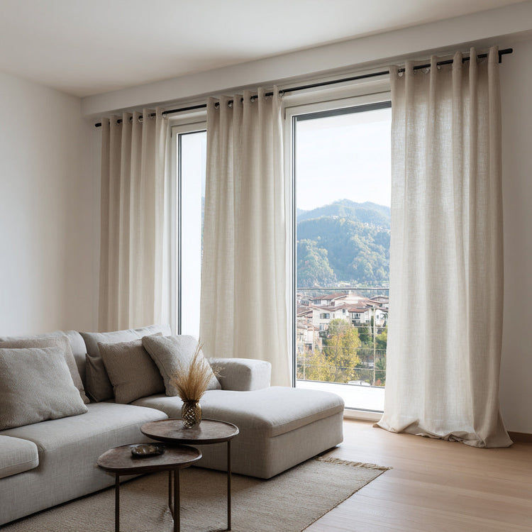 Rideaux & Voilages à oeillets Collection de linge de maison FEBRONIE