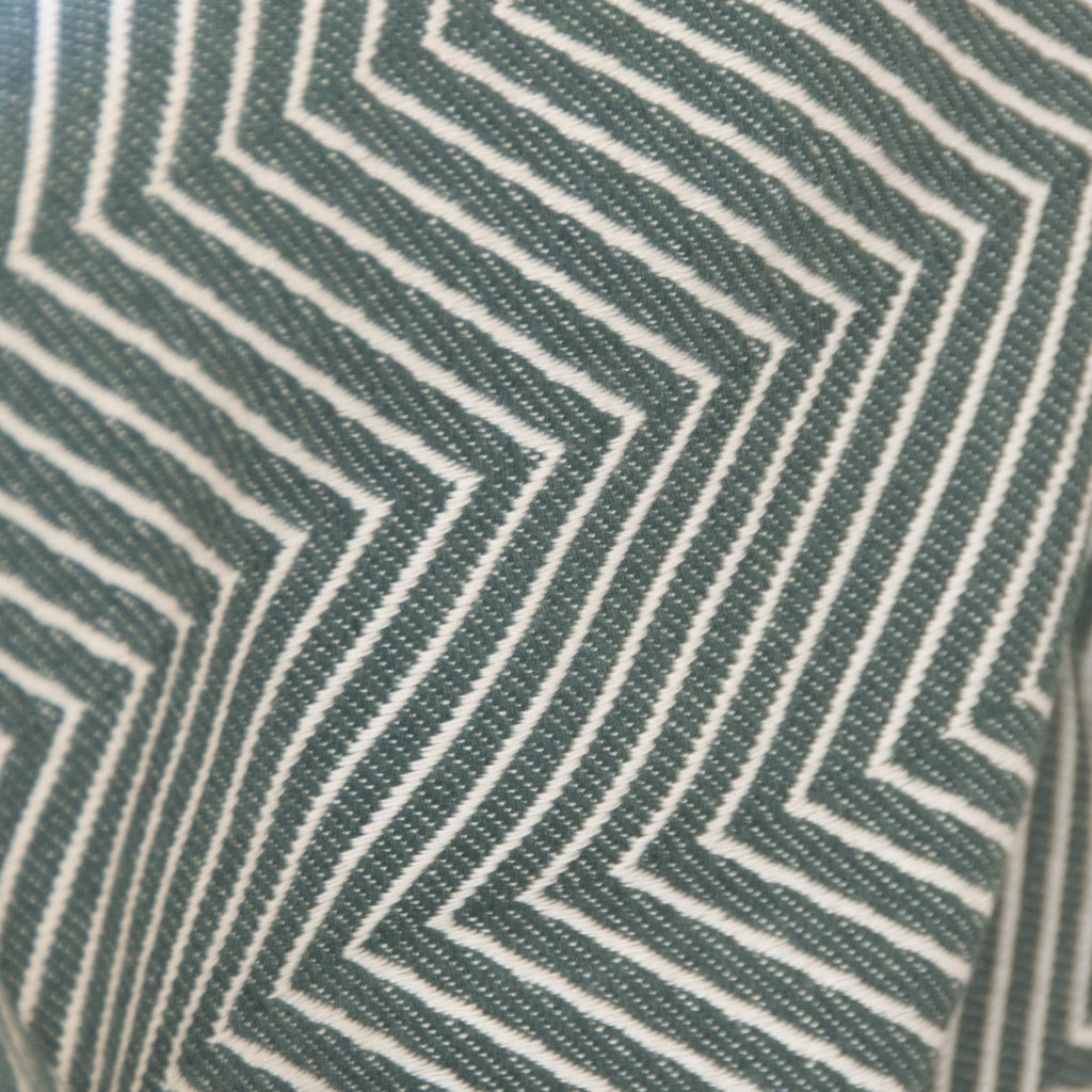 Plaid coton vert kaki AMSTERDAM    febronie.com