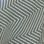 Plaid coton vert kaki AMSTERDAM    febronie.com
