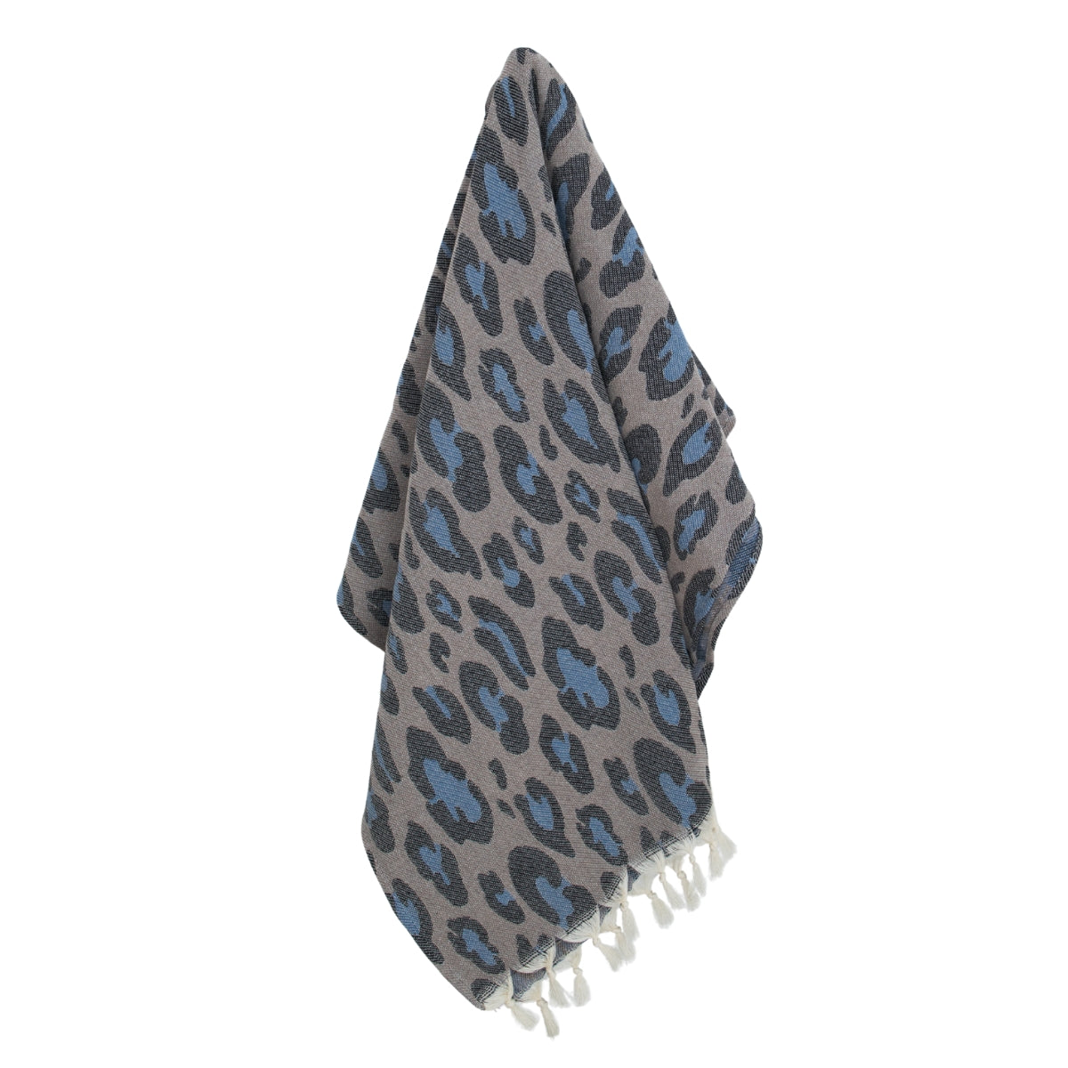 Fouta jacquard coton 100x200 LEOPARD
