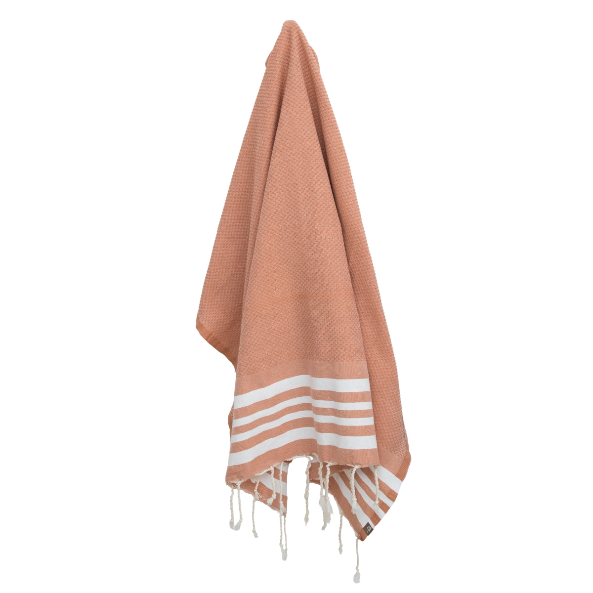 Fouta coton 100x200 NEWPORT rose argile