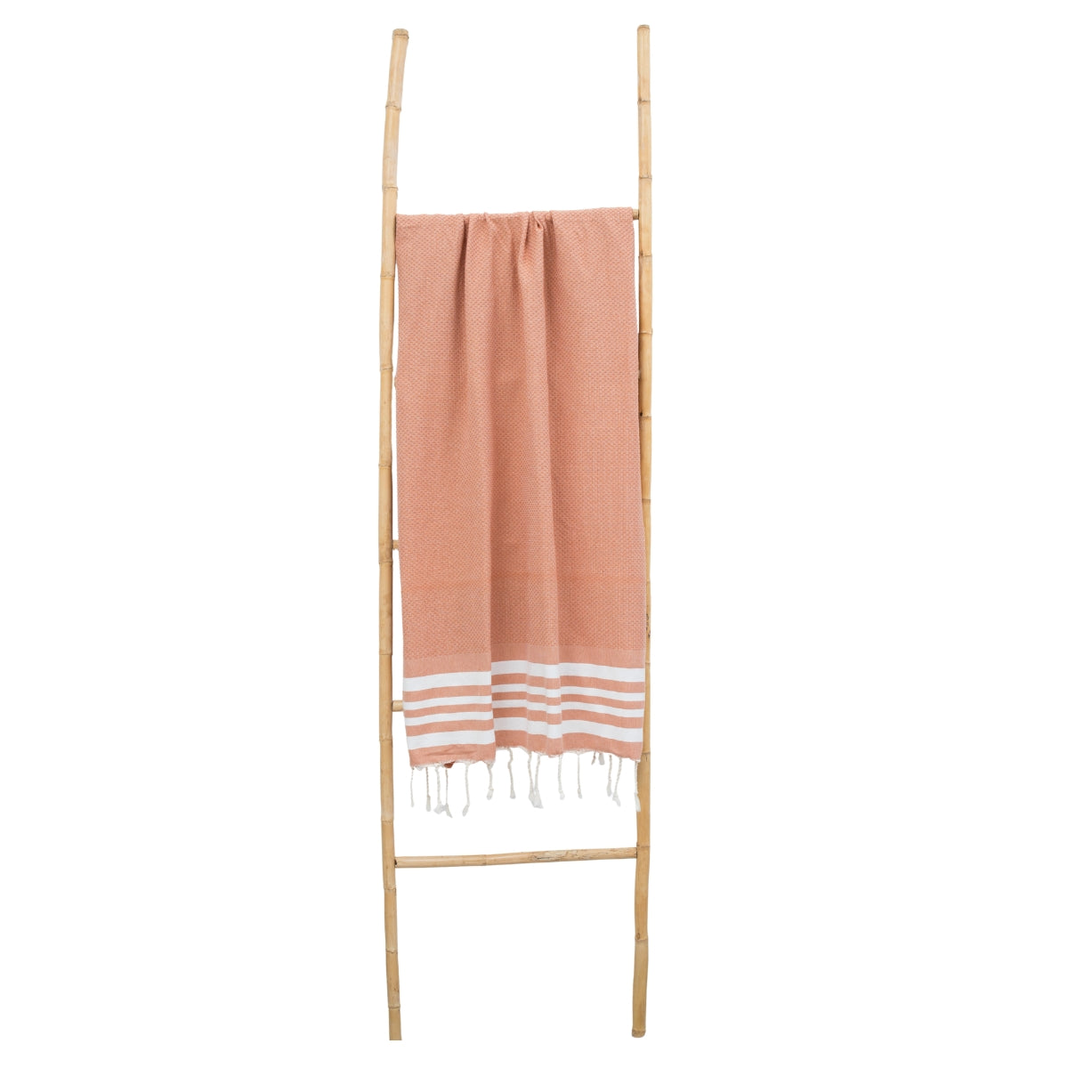 Fouta coton 100x200 NEWPORT rose argile