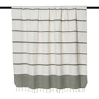 Plaid coton vert olive LIV    febronie.com