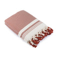 Plaid coton tomette IVAN - 130x170 - febronie.com