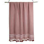 Plaid coton tomette STOCKHOLM    febronie.com