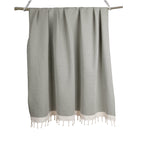 Plaid coton vert olive COURCHEVEL    febronie.com