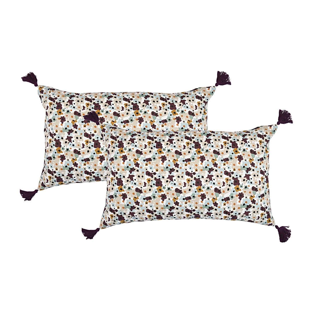 Lot de 2 housses de coussin coton LIBERTY 50x30