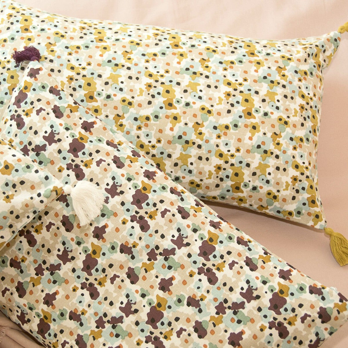 Lot de 2 housses de coussin coton LIBERTY 50x30