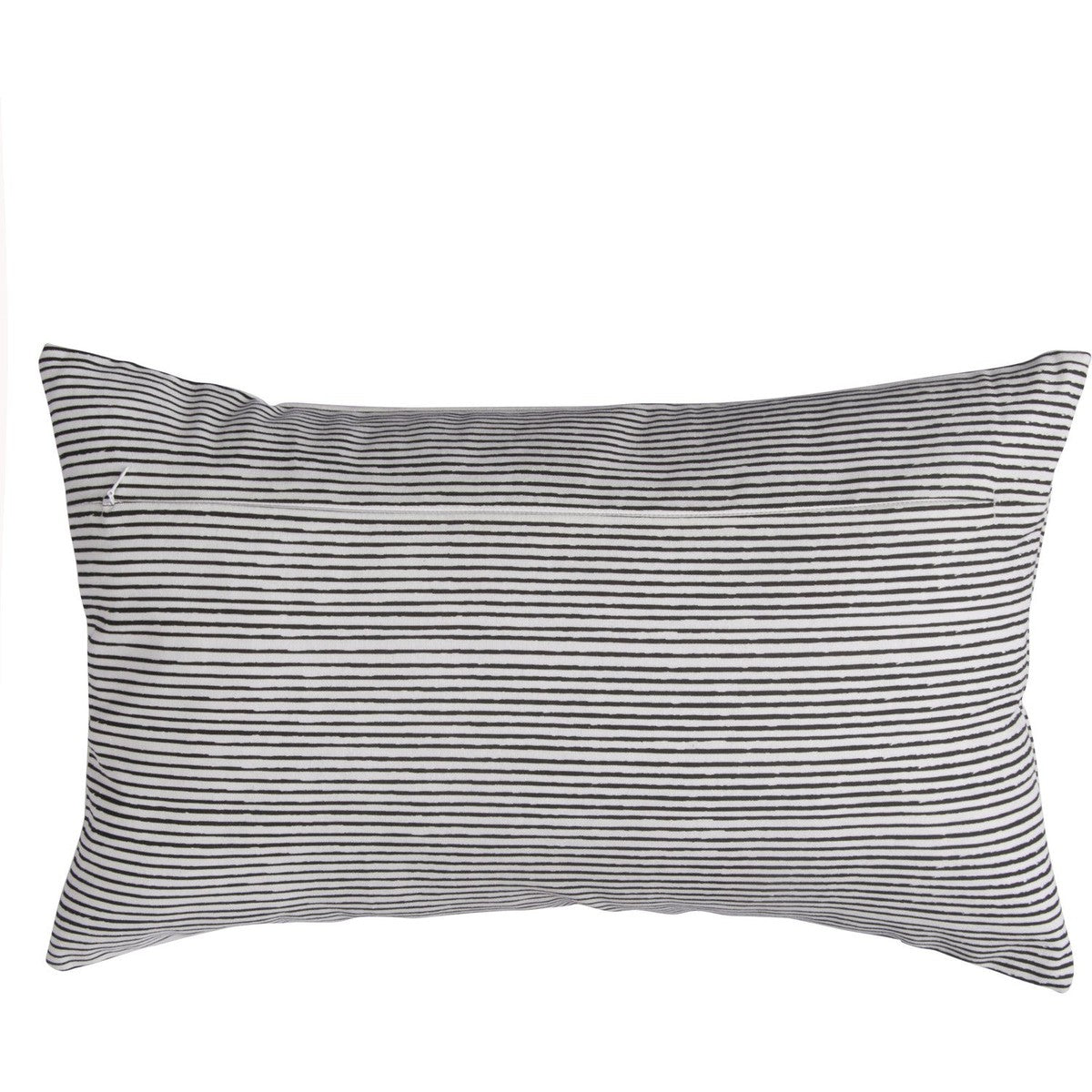 Lot de 2 housses de coussin coton PINSTRIPE 50x30