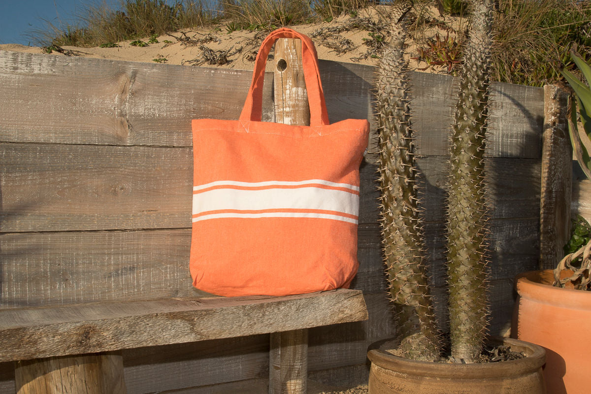 Sac de plage coton ST TROPEZ 42x45 cm