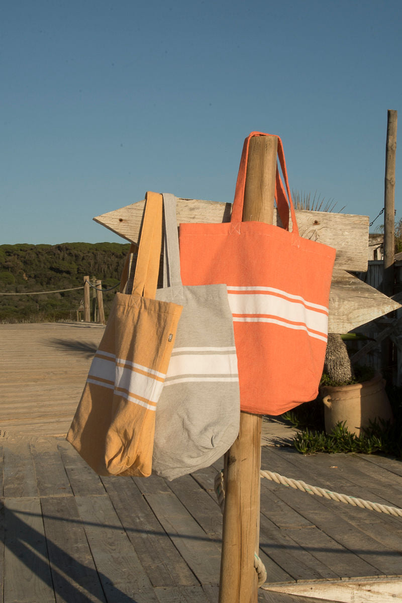 Sac de plage coton ST TROPEZ 42x45 cm