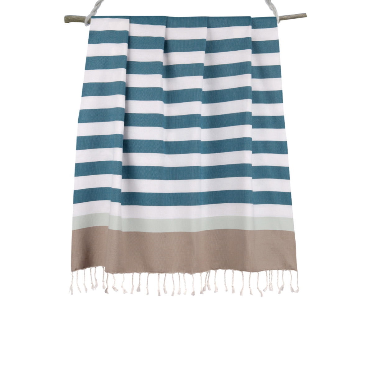 Fouta tricolore coton ARCACHON 100x200