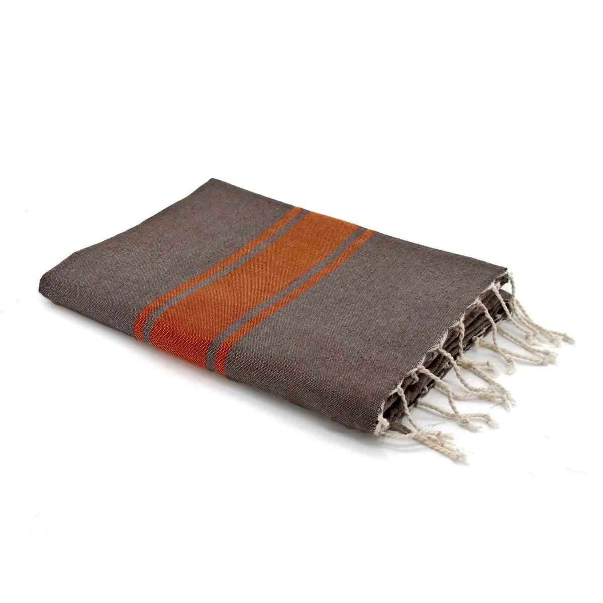 Fouta bicolore coton ST TROPEZ 100x200 - febronie.com