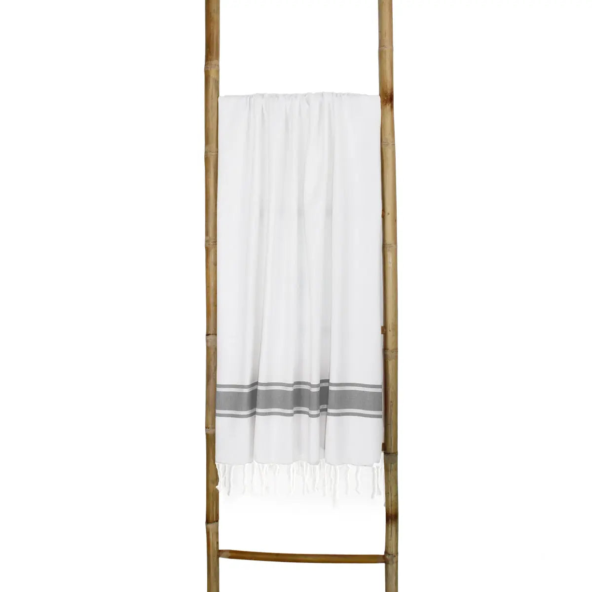 Fouta blanche coton 100x200 ST TROPEZ    febronie.com