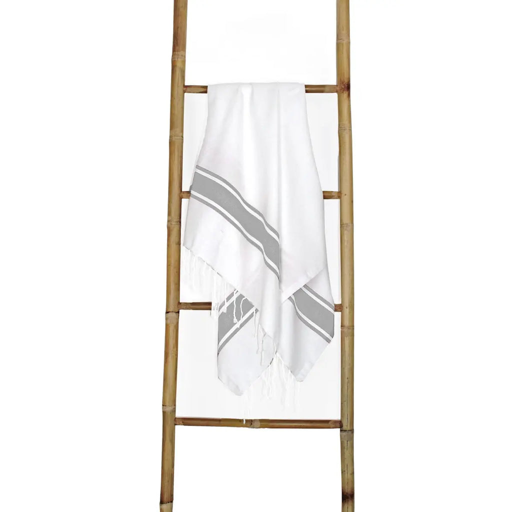 Fouta blanche coton 100x200 ST TROPEZ    febronie.com