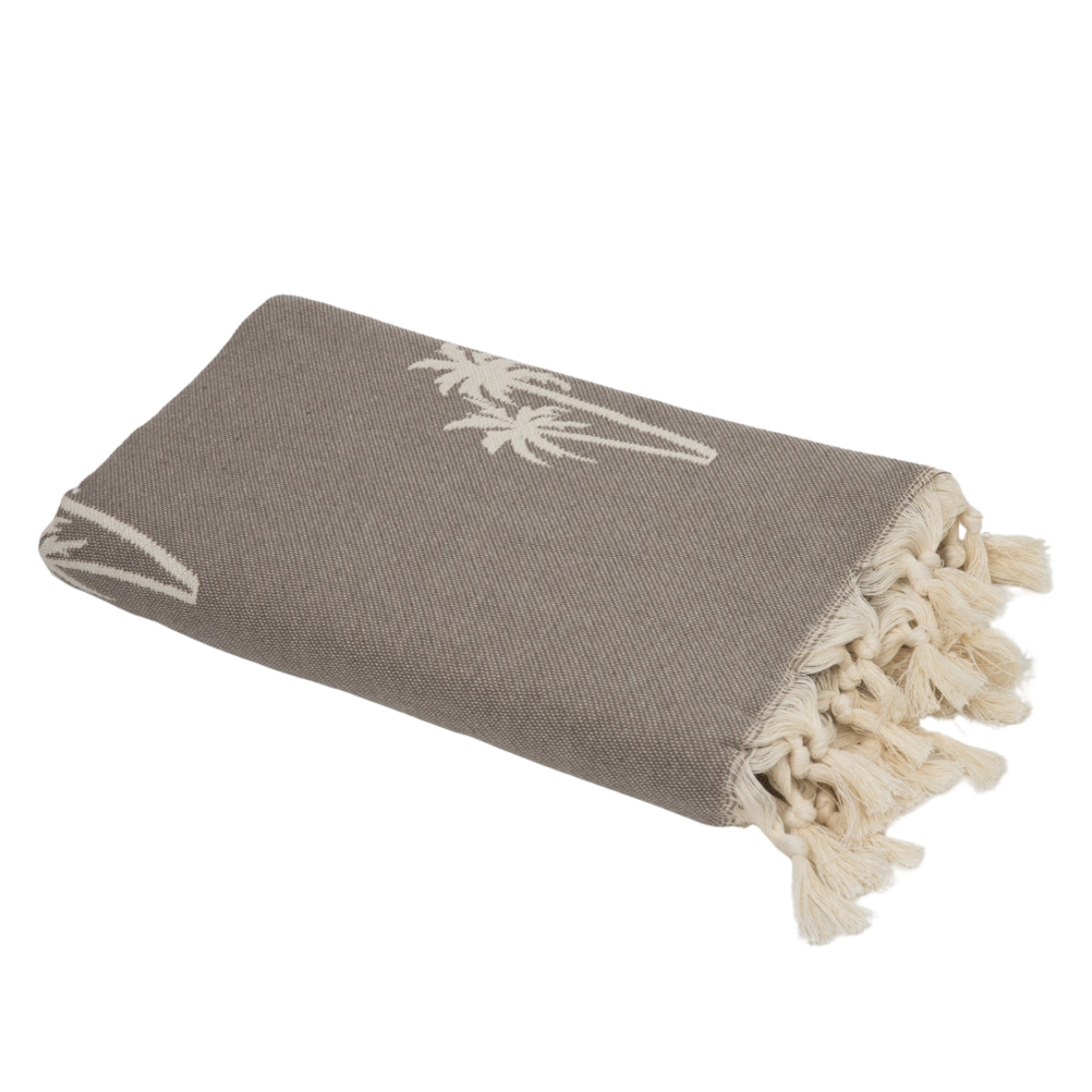 Fouta jacquard coton 100x200 PALMIER
