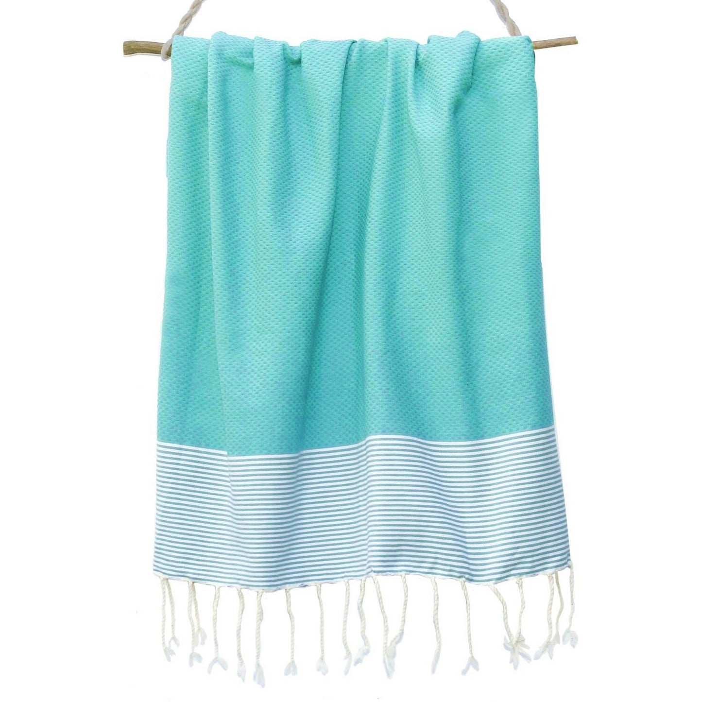 Fouta nid d'abeille coton IBIZA 100x200