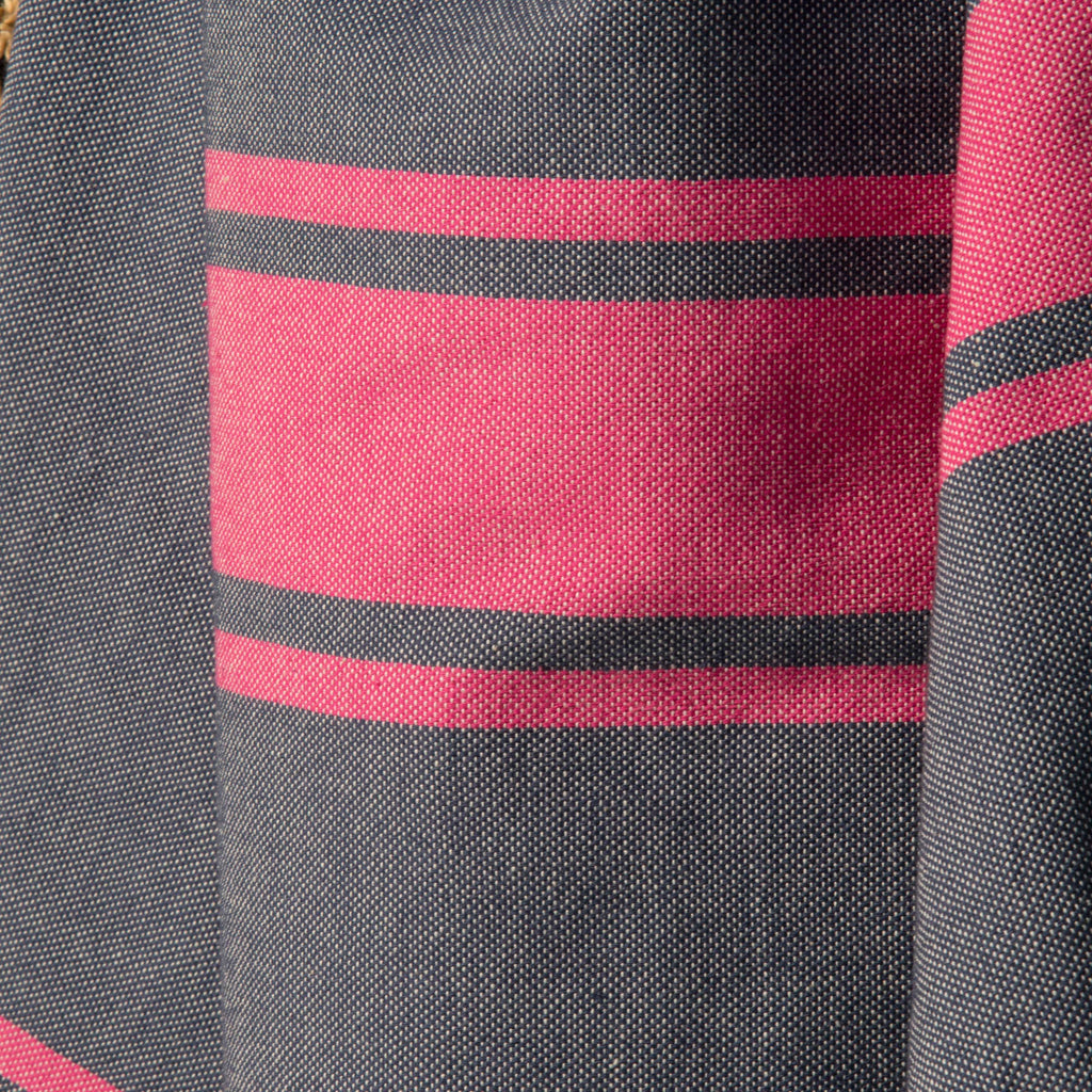 Fouta bicolore coton 100x200 ST TROPEZ    febronie.com