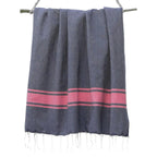 Fouta bicolore coton 100x200 ST TROPEZ    febronie.com