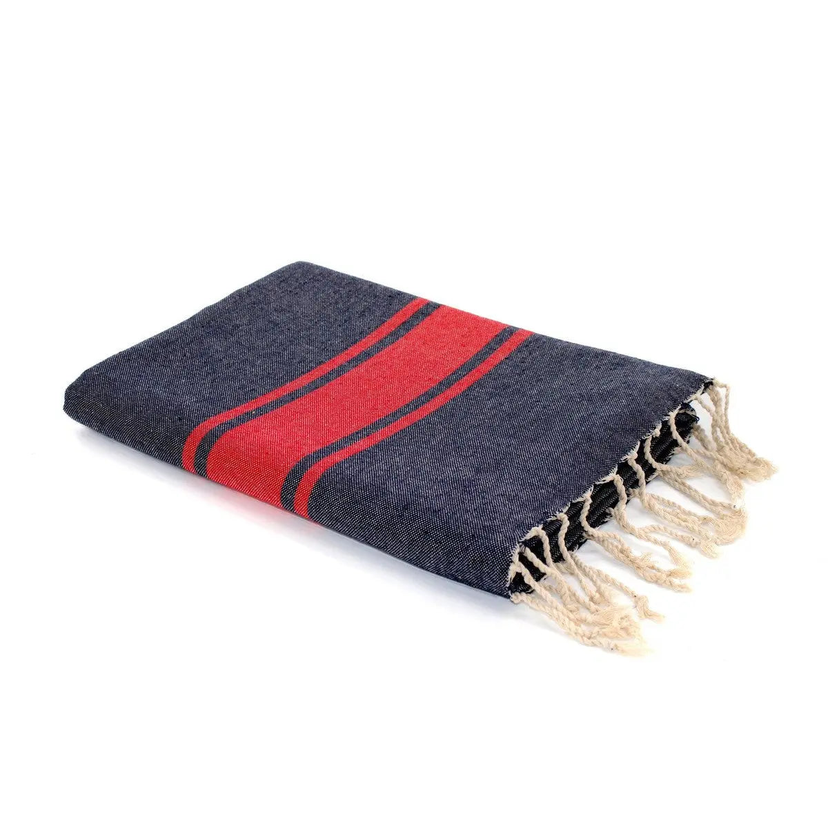 Fouta bicolore coton ST TROPEZ 100x200 - febronie.com
