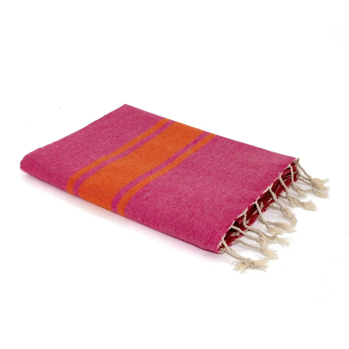 Fouta bicolore coton ST TROPEZ 100x200 - febronie.com