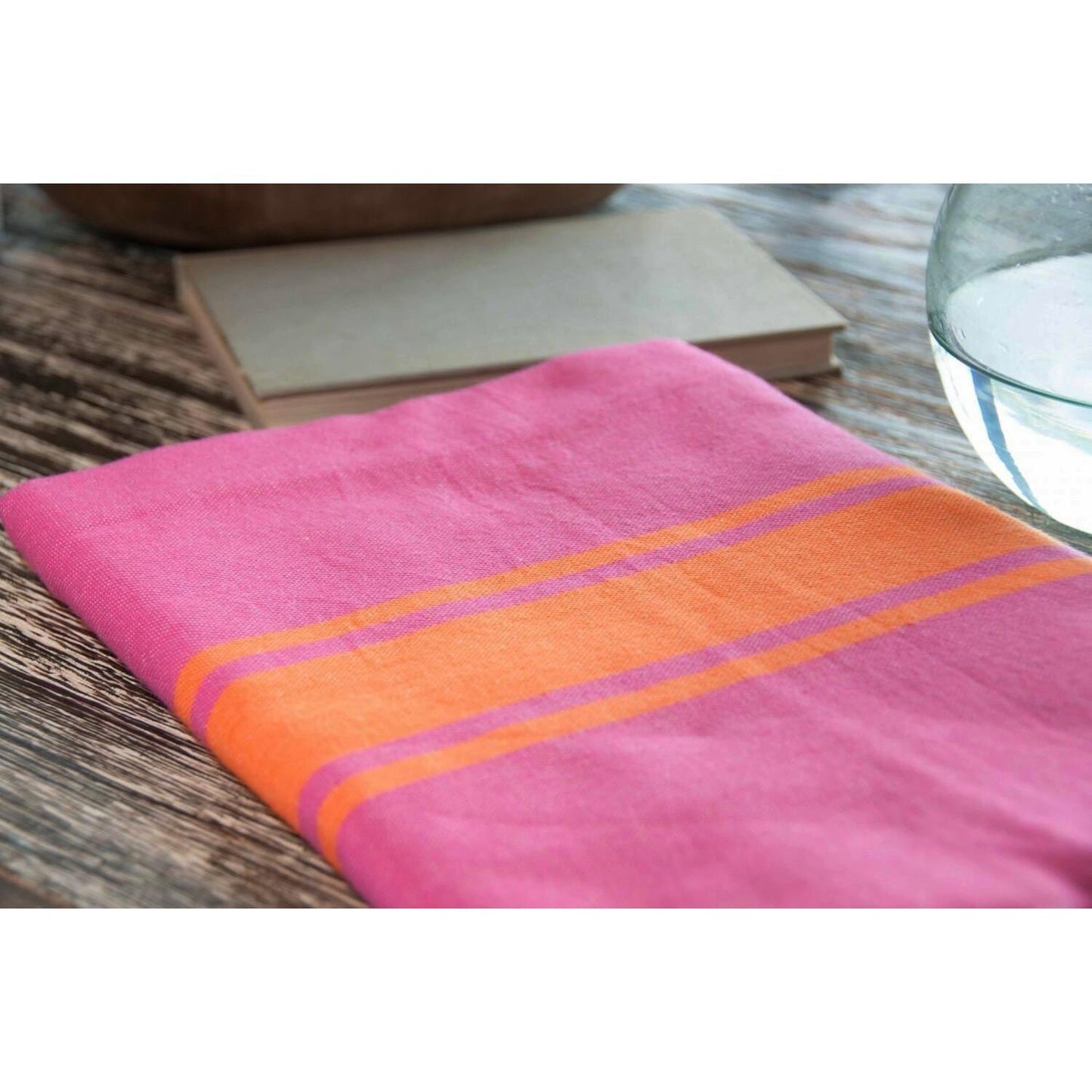 Fouta bicolore coton ST TROPEZ 100x200