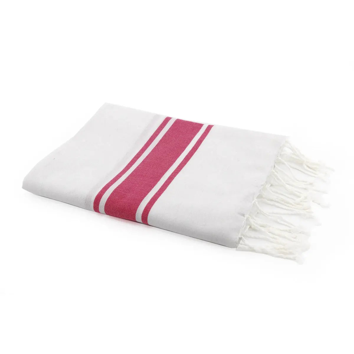 Fouta blanche coton ST TROPEZ 100x200 - febronie.com