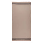 Fouta éponge XXL coton sable 200x180 FARO    febronie.com