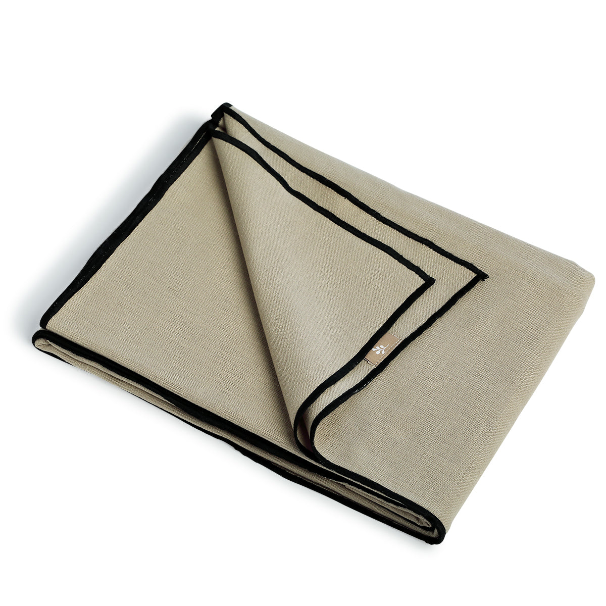 Table runner in washed linen ERNEST 50x150