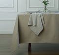Nappe toile de coton 150x250 LOUIS - fusain - febronie.com
