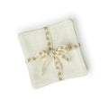 Sous-verres (x4) toile de coton 10x10 LOUIS - fusain - febronie.com