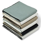 Tab top curtain in cotton canvas 140x260 JULES