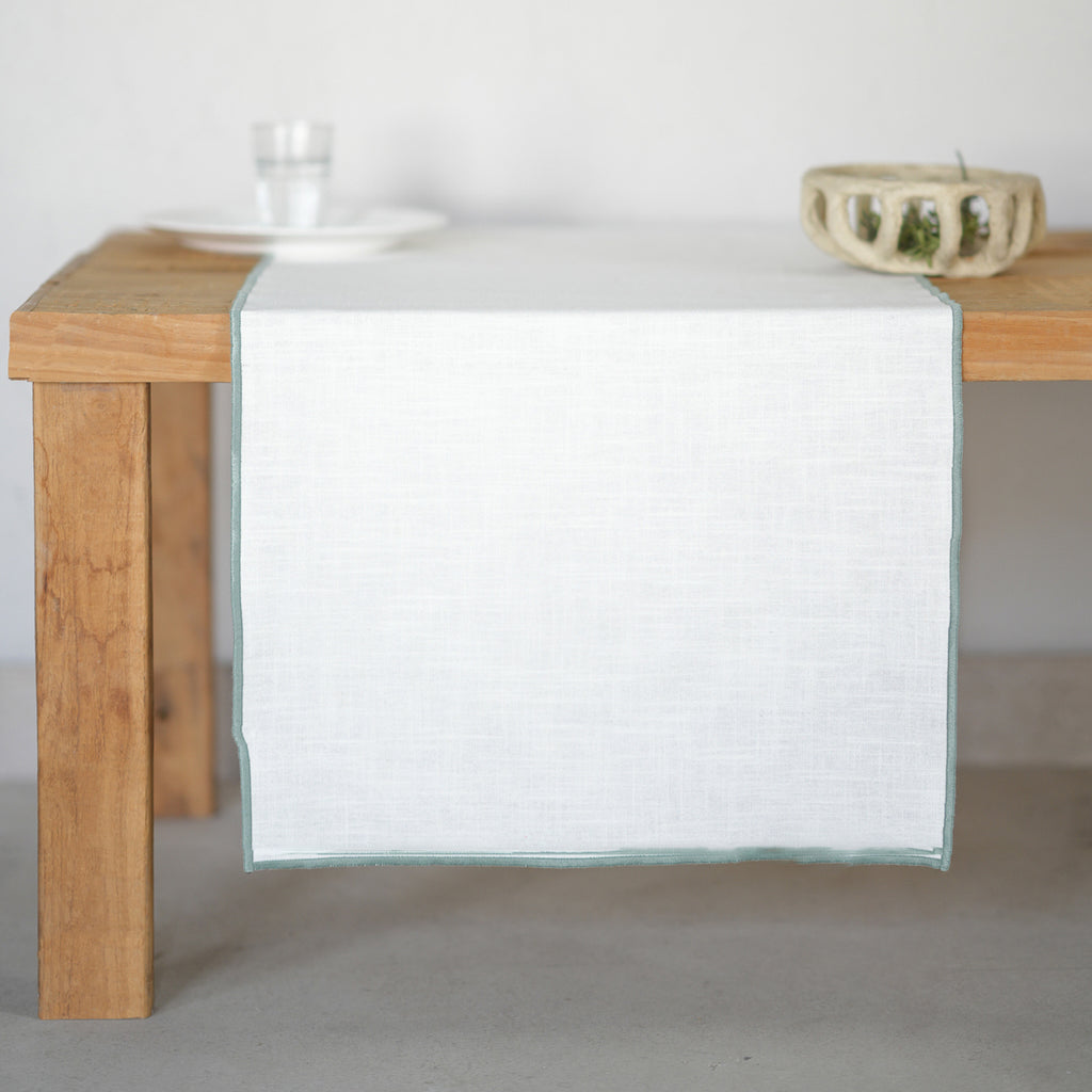 Chemin de table toile de coton 50x150 JULES