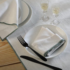Serviette de table (x4) toile de coton 45x45 JULES