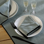 Servilleta de mesa (x4) lona de algodón 45x45 JULES