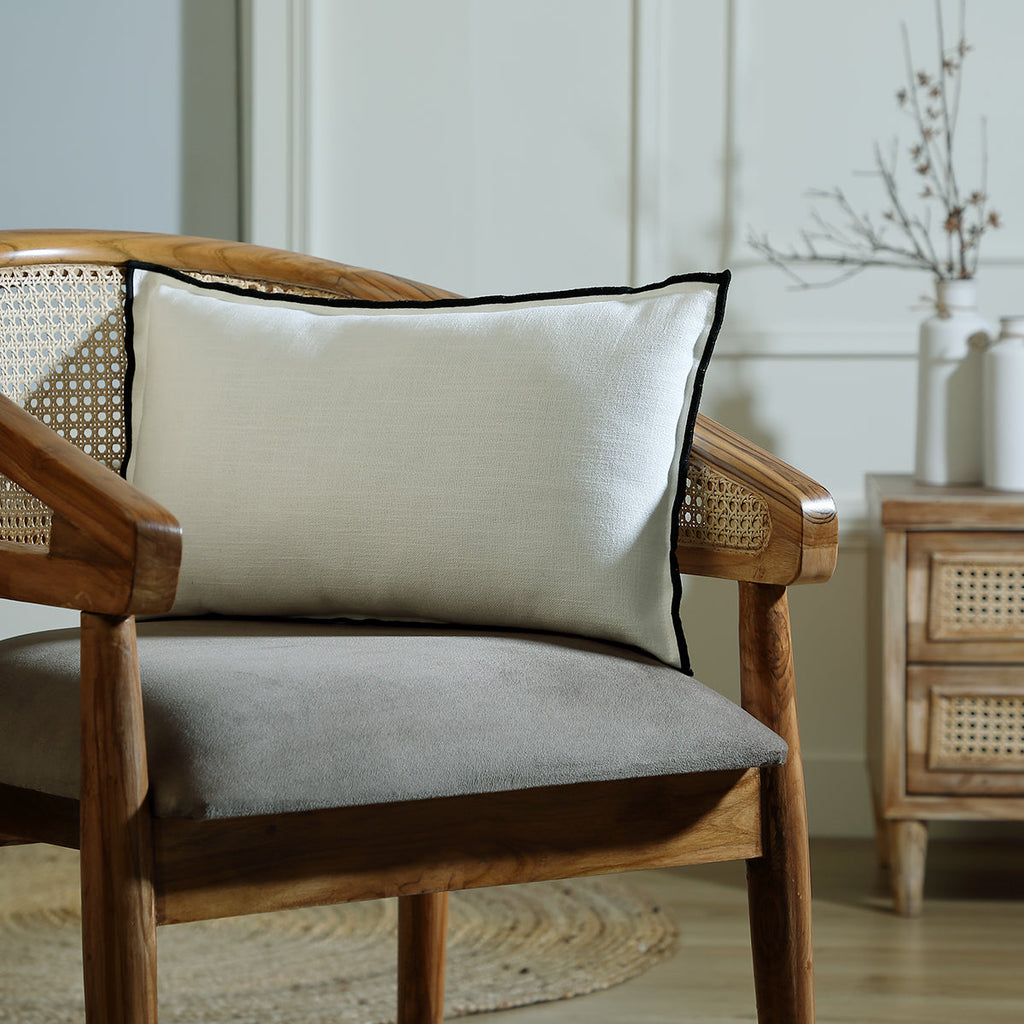 Housse de coussin toile de coton 60x40 JULES    febronie.com