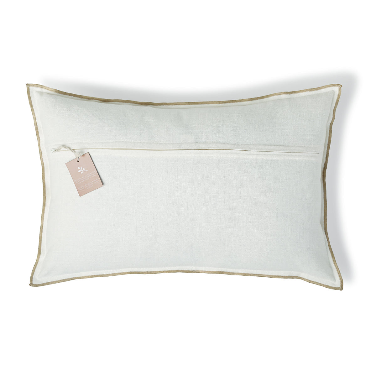 Housse de coussin toile de coton 60x40 JULES    febronie.com