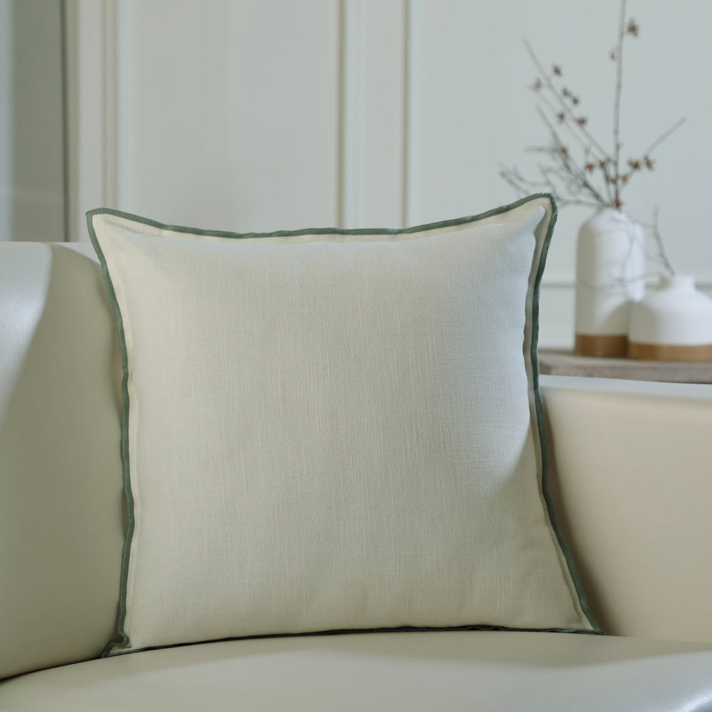 Housse de coussin toile de coton 50x50 JULES    febronie.com