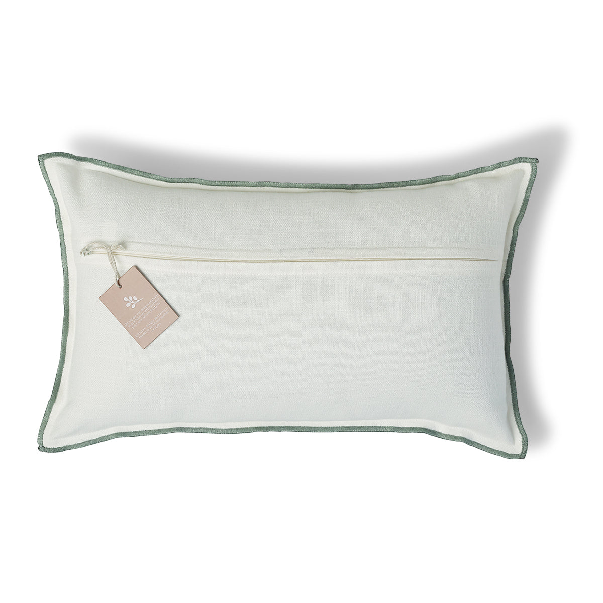 Housse de coussin toile de coton 50x30 JULES