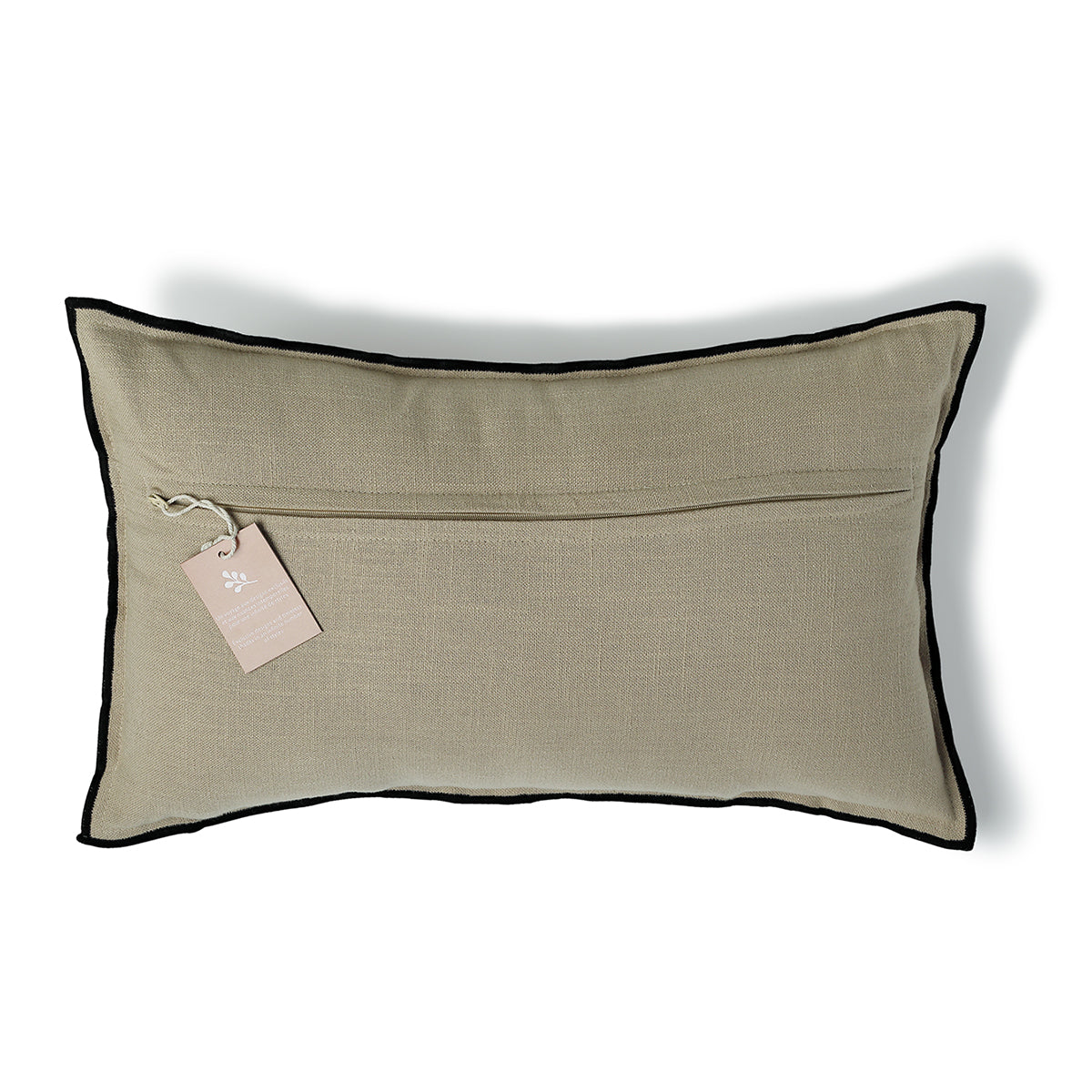 Housse de coussin toile de coton 50x30 JULES