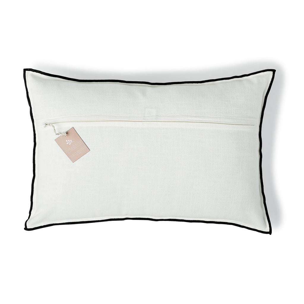 Cushion in cotton canvas 60x40 JULES